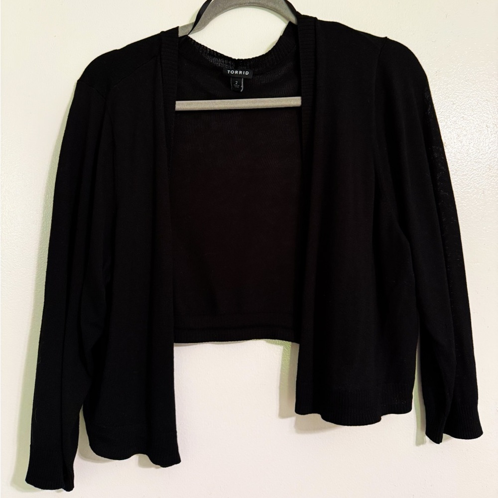 Torrid Women's Black Cardigan